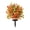 Orange, variant on Outdoor Artificial Violets, Fake Flowers with Stake, Blue Artificial Flower Bouquet for Garden Yard Patio Decoration, Ground Insert with Base