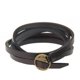 thumbnail image 1 of Pulsera Multicapa Hugo Cuero de Múltiples Capas con Hebilla de Metal, 1 of 6