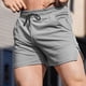 thumbnail image 1 of pstuiky Pantalones cortos para hombre, Pantalones cortos deportivos casuales de fitness para hombre, transpirables, de malla, para correr y entrenar Pantalones cortos de entrenamiento, 1 of 3