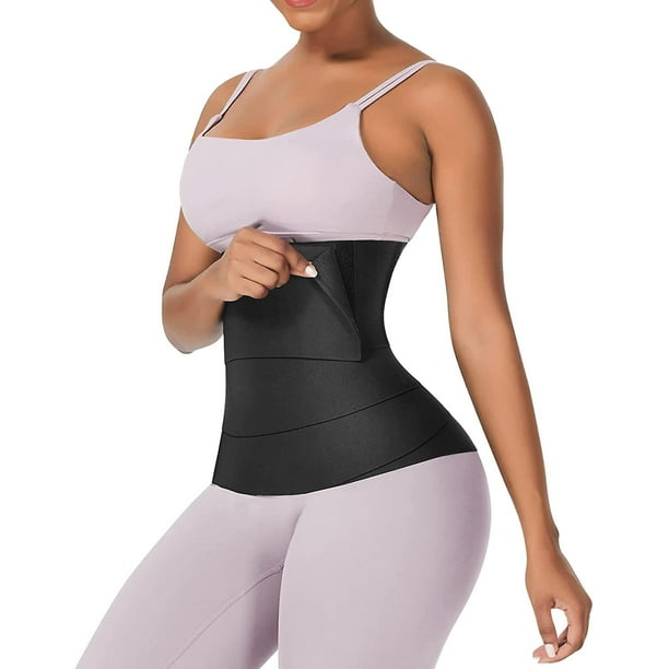 Waist Trainer Wrap For Women Invisible Waist Tummy Wrap Band With