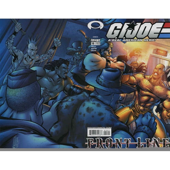 G.I. Joe: Frontline #18B VF ; Image Comic Book