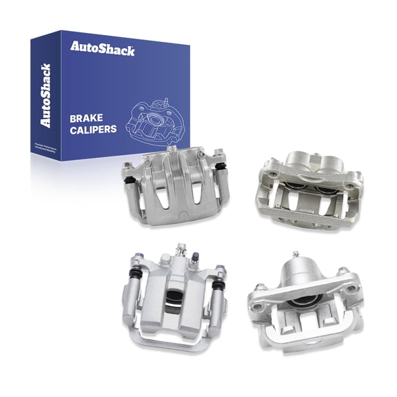 AutoShack Front & Rear Brake Calipers | Replacement for 2004-2009 Nissan Quest | 4-PC