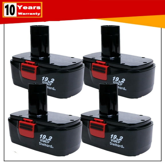4 Pack C3 4.5Ah Replacement for Craftsman 19.2 Volt Battery 315.115410 315.11485 130279005 1323903 120235021 11375 11376 Cordless Power Tools