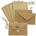 thumbnail image 1 of 2 Sets of Retro Letter Paper and Envelope Kit Writing Paper A5 Letter Paper Set Travelers Notepad Insert, 1 of 8