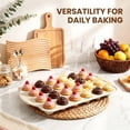 thumbnail image 4 of Kikcoin 2 Pack Muffin Pan Set, 24-Cup Non-stick Cupcake Pan, Carbon Steel Baking Pans Oven Safe up to 446℉, 4 of 9