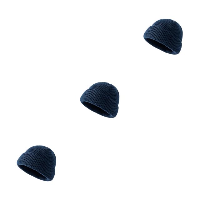 Minnieouse Gorro de punto invierno Unisex deportes al aire libre senderismo viaje ciclismo gorra accesorios casuales para mujer hombre cian oscuro Type1 NO1