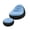 Light Blue, variant on NCQ Plush Inflatable Sofa with Foot Pedals, Japanese Lazy Sofa, Thick Seat Cushion, Tatami Style (Orange)