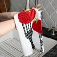 thumbnail image 4 of T-fal Pigment Print Dual Woven Kitchen Towels, Two Pack, Fork, 4 of 6