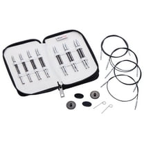 KnitPro-Karbonz MIDI Interchangeable Knitting Needle Set 4"-Set Of Seven