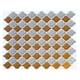 thumbnail image 2 of de de pared de mosaico 3D, papel tapiz impermeable auto de bricolaje, calcomanía de pared de de , YJC0041Y BLESIY Paneles de pared, 2 of 8