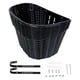 thumbnail image 3 of Cesta para bicicleta, portaequipajes para bicicleta, cesta delantera para bicicleta, cesta de almacenamiento para exteriores negro, 3 of 9