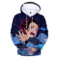 thumbnail image 2 of Sudaderas con capucha de Demon Slayer para Halloween, chaqueta informal para niños y adultos, tamaño Kamado Tanjirou Nezuko, jersey de Cosplay Unisex034XL Deng Xun unisex, 2 of 2
