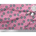 thumbnail image 2 of Soimoi Rayon Crepe Fabric Dart Board Sports Print Fabric by Yard 46 Inch Wide, 2 of 3