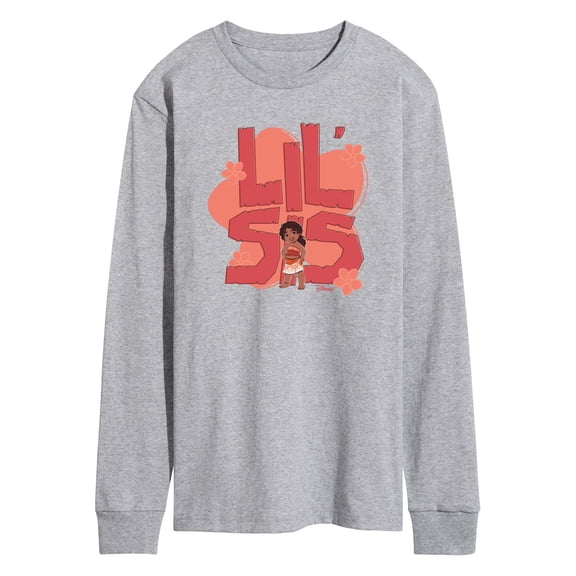 Moana - Lil Sis Simea Long Sleeve Graphic T-Shirt