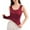 Red, variant on TKLPEHG Tank Tops for Women Crewneck Basic Tank Tops Fashion Comfy Casual Lightweight Sleeveless T Shirts Classic Solid Color Loose Blouses (Black,Free Size)