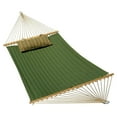 thumbnail image 2 of 13'  Blue Reversible Sunbrella Quilted Hammock, 2 of 4
