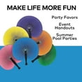 thumbnail image 3 of Fun Express Solid-Color Paper Fans Decorations, 12-Piece Set, 3 of 4