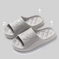 thumbnail image 1 of Lindas zapatillas de almohada para mujer, sandalias de fondo grueso de Eva, antideslizantes, para baño, interior y hogar, novedad de verano, 2024, 1 of 5