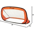 thumbnail image 2 of Champion Sports Soccer Pop-Up Goal - 4' x 2' - Orange, 2 of 5