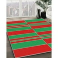 thumbnail image 2 of Ahgly Company Indoor Rectangle Patterned Red Novelty Area Rugs, 5' x 7', 2 of 6