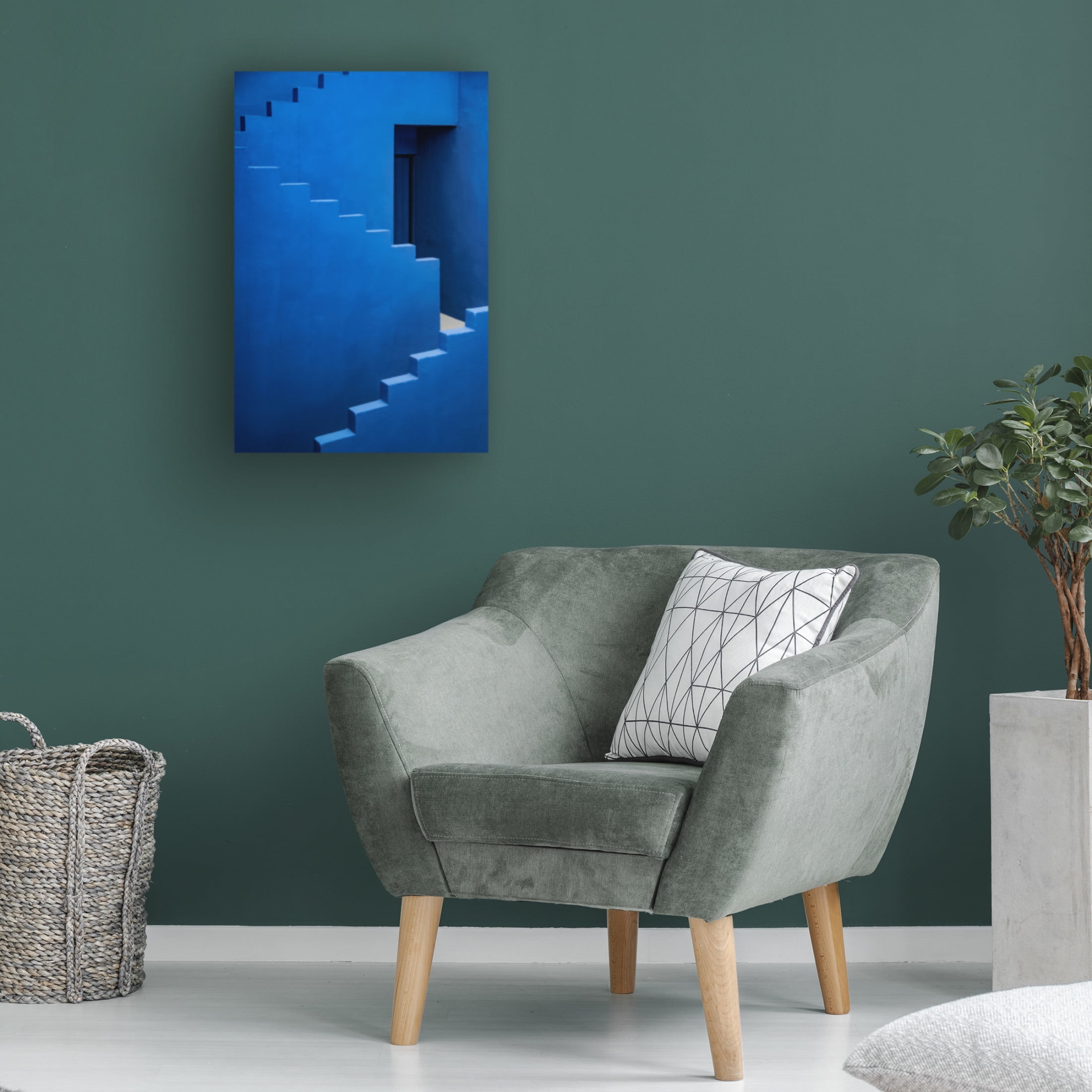 Trademark Fine Art Linda Wride Muralla Roja 11 Canvas Wall Art