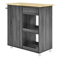 thumbnail image 3 of Culinary Kitchen Cart With Towel Bar, 3 of 3