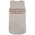 thumbnail image 2 of English Bulldog Live Forever All Over Adult Tank Top - Large, 2 of 2