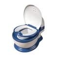 thumbnail image 4 of Orinal de entrenamiento para bebé, inodoro, antideslizante, portátil, cómodo, asiento para orinal almohadilla de PVC azul, 4 of 9