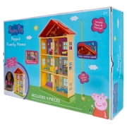 Peppa Pig Family Home Playset with 3 Figures and 10 Accessories
