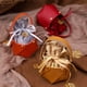 thumbnail image 1 of Bolso de mano de cuero creativo pequeño cubo de cuero bolso de dulces de boda dama de honor, 1 of 5