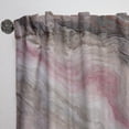 thumbnail image 3 of DESIGN ART Designart 'Grey Onyx with Rose Inclusions' Mid-CenturyCurtain Single Panel 52 in. wide x 108 in. high - 1 Panel 108 Inches, 3 of 5