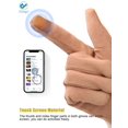 thumbnail image 3 of Deago 2 Pairs Womens Touch Screen Phone Fleece Windproof Gloves Winter Warm Wear (Gray), 3 of 5
