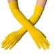 thumbnail image 2 of Sexy Women Milk Silk Long Gloves Beautiful Solid Etiquette Gloves Party Mitten, 2 of 3