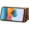 thumbnail image 3 of Wallet Case for Xiaomi Redmi Note 11 Pro for Women, Shoulder Crossbody Purse Handbag Neck Strap Lanyard Cover with ID Card Holder Phone Case for Xiaomi Redmi Note 11 Pro XK Brown, 3 of 9