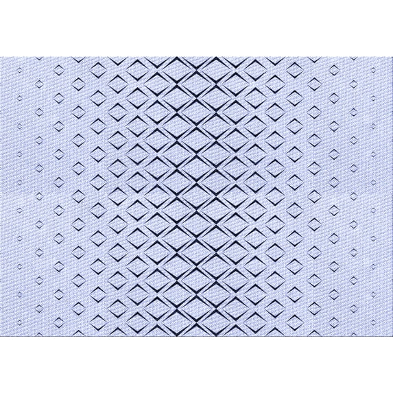 Ahgly Company Machine Washable Indoor Rectangle Transitional Lavender Blue Area Rugs, 8' x 12'