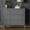 thumbnail image 5 of Aluminium Alloy & Resin Drawer Handle with Screw Cabinet Knobs Flat Round Shaped Drawer Pulls Handle for Home Cabinet Cupboard and Dresser Platinum 15.5x14mm 22 boxes/set, 5 of 6