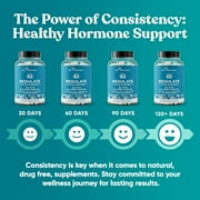 Regulate Menstrual Cycle Support – Hormone Balance at Optimal 40:1 Myo-Inositol & D-Chiro Inositol – PCOS Supplement for Period Consistency, Menstrual & Ovulation Support – 120 Vegan Capsules