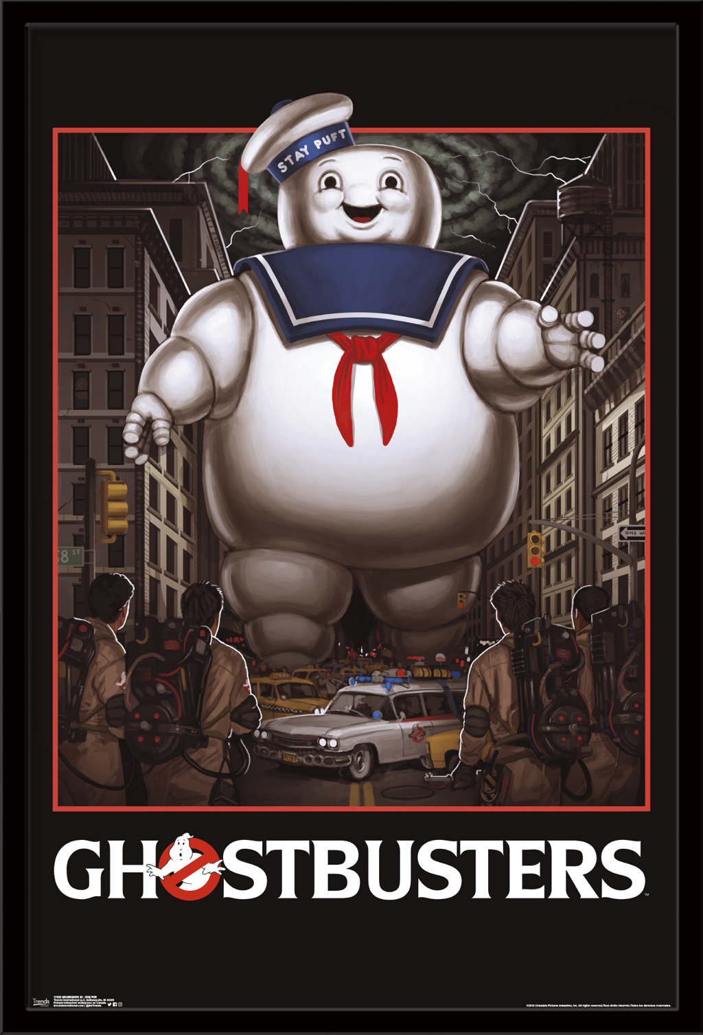 Ghostbusters Movie Poster Print & Unframed Canvas Prints - Pop Art, Reproduction, Wall Decor