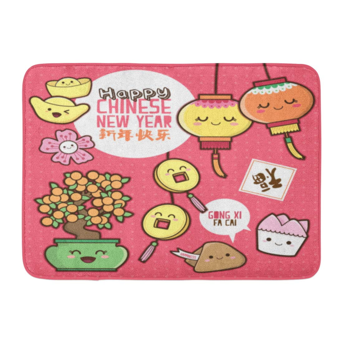 GODPOK Flower Orange Cookie New Year Cute Cartoon Design Translation