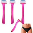 thumbnail image 1 of Generic 4-piece Mini Bikini Razor - Portable Travel Hair Removal Razor, 1 of 3