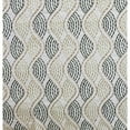 thumbnail image 3 of Plutus 24" x 24" Enigma Twist Luxury Throw Pillow in Blue and Beige, 3 of 3