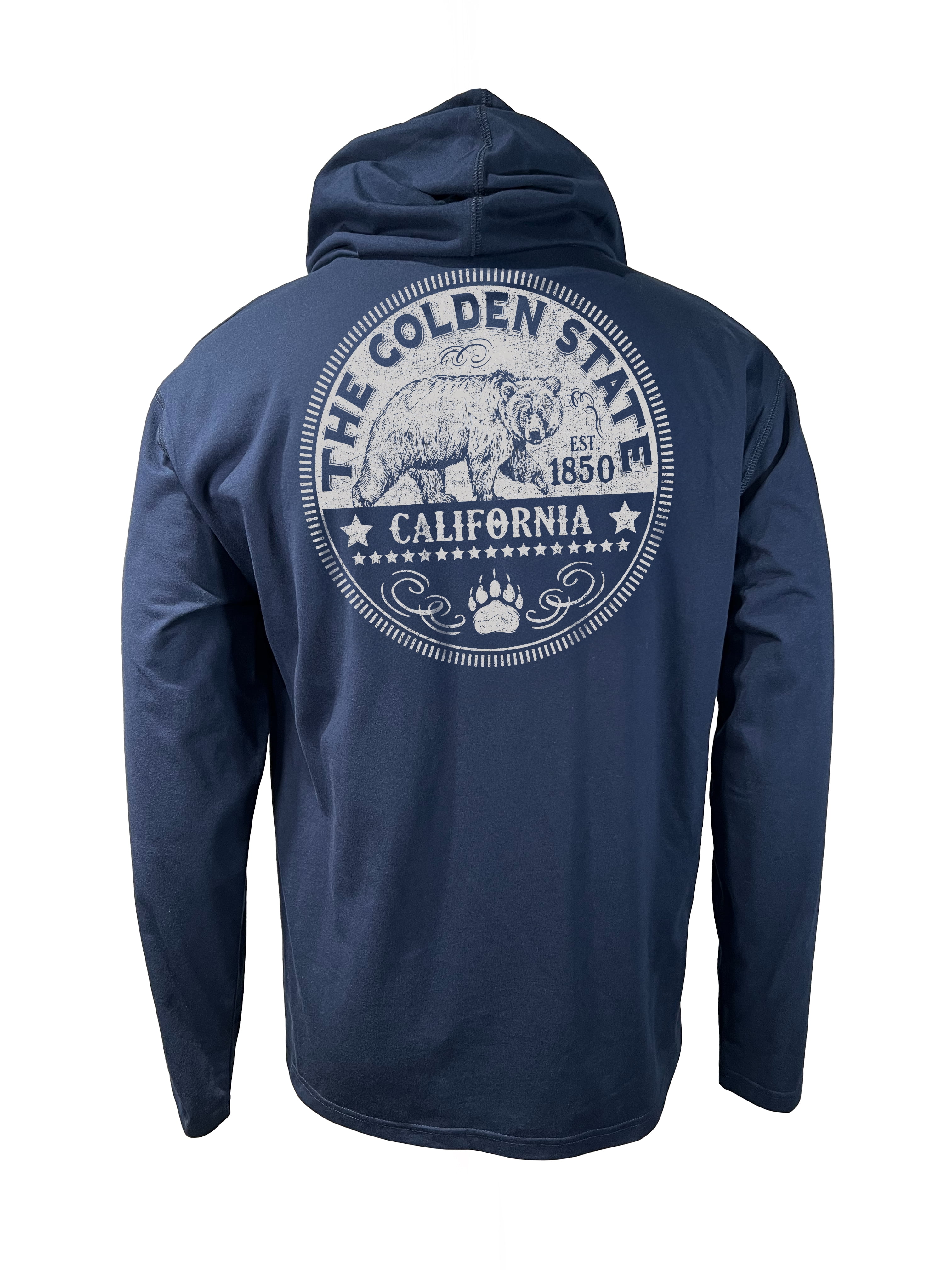 State Pride CALIFORNIA Long Sleeve Hood T-Shirt