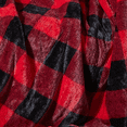 thumbnail image 2 of Dearfoams Reverse Sherpa Throw Blanket, Red Buffalo Check, Standard Throw, 2 of 6