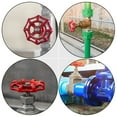 thumbnail image 4 of 10Pcs Metal Hose Bib Replacement Handle Globe Valve Handwheel Round Home Hardware Accessories 6X6Cm/7X7Cm, 4 of 9