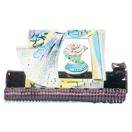 Israel Giftware Design Handpainted Porcelain Menorah