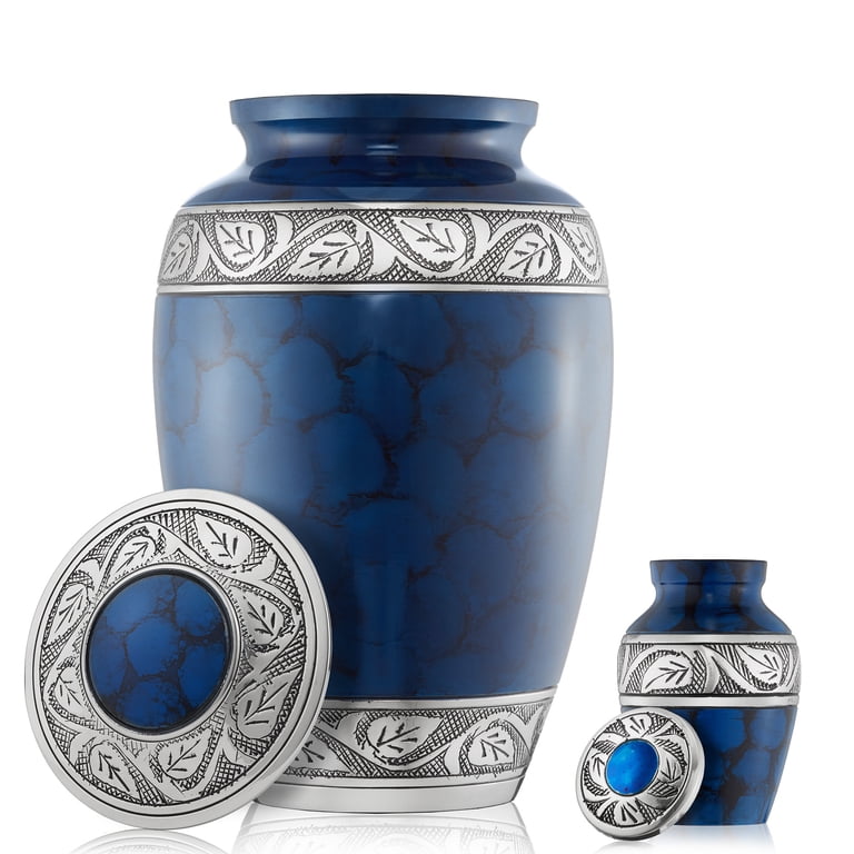 Reminded Cremation Urns Set for Human Ashes - 1 Adult + 4 Keepsake