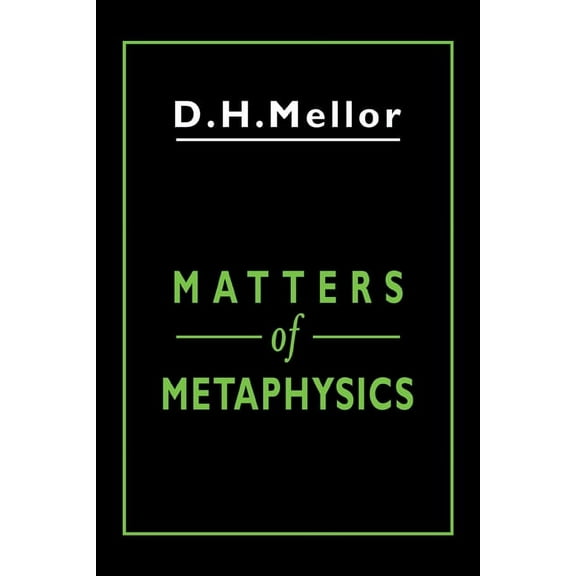 Matters of Metaphysics, (Hardcover)