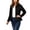 Black Jackets, variant on Jsaierl Women's Hooded Zip Up Windproof Jacket with Chest Pocket Lightweight Windbreaker for Travel Hiking Outdoor