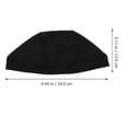 thumbnail image 4 of Shisuyan Universal Cycling Helmet Unisex Outdoor Safe Riding Caps Elastic Fabric Black Color One Size Fits Most, 4 of 9