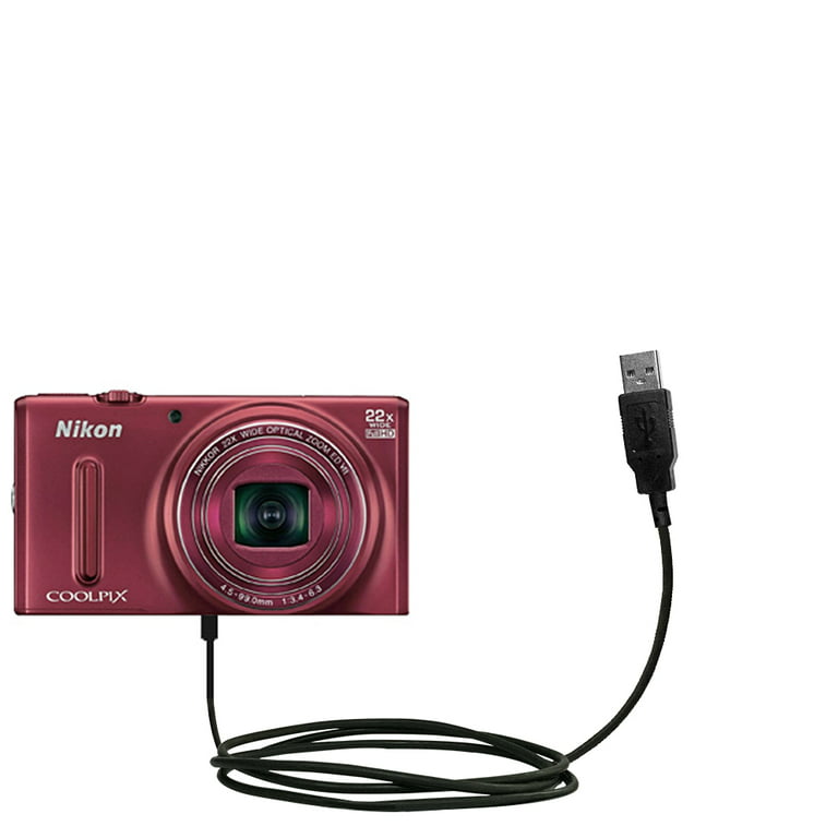 Classic Straight USB Cable suitable for the Nikon Coolpix S9600